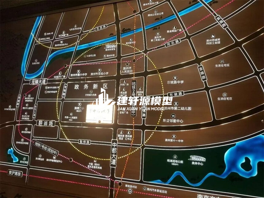 余江区域壁挂模型